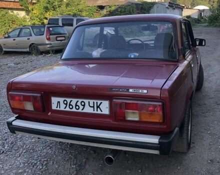 Красный ВАЗ 2105, объемом двигателя 1.3 л и пробегом 77 тыс. км за 1000 $, фото 3 на Automoto.ua