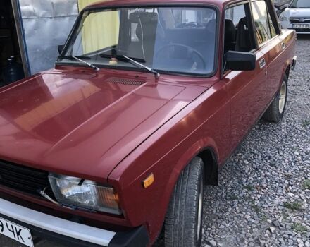 Красный ВАЗ 2105, объемом двигателя 1.3 л и пробегом 77 тыс. км за 1000 $, фото 2 на Automoto.ua