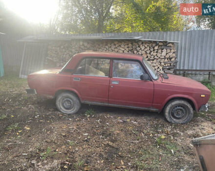 Красный ВАЗ 2105, объемом двигателя 1.29 л и пробегом 80 тыс. км за 490 $, фото 4 на Automoto.ua