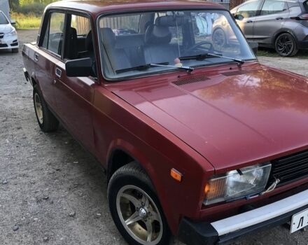 Красный ВАЗ 2105, объемом двигателя 1.3 л и пробегом 77 тыс. км за 1000 $, фото 4 на Automoto.ua