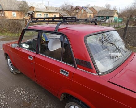 Красный ВАЗ 2105, объемом двигателя 2 л и пробегом 200 тыс. км за 709 $, фото 5 на Automoto.ua