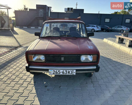 Красный ВАЗ 2105, объемом двигателя 1.5 л и пробегом 96 тыс. км за 1300 $, фото 1 на Automoto.ua