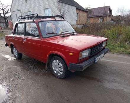 Красный ВАЗ 2105, объемом двигателя 2 л и пробегом 200 тыс. км за 709 $, фото 7 на Automoto.ua