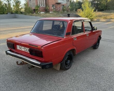 Красный ВАЗ 2105, объемом двигателя 1.3 л и пробегом 66 тыс. км за 516 $, фото 4 на Automoto.ua
