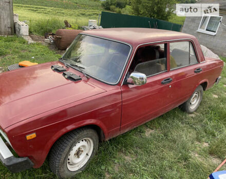 Красный ВАЗ 2105, объемом двигателя 1.3 л и пробегом 77 тыс. км за 941 $, фото 1 на Automoto.ua