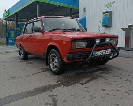 Красный ВАЗ 2105, объемом двигателя 1.5 л и пробегом 777 тыс. км за 1111 $, фото 2 на Automoto.ua