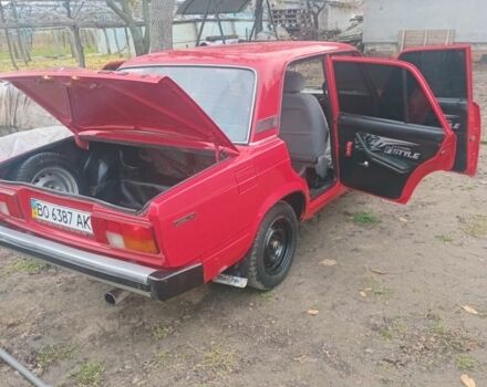 Красный ВАЗ 2105, объемом двигателя 1.5 л и пробегом 50 тыс. км за 1200 $, фото 7 на Automoto.ua