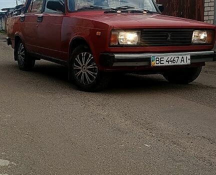 Красный ВАЗ 2105, объемом двигателя 1.3 л и пробегом 104 тыс. км за 999 $, фото 3 на Automoto.ua