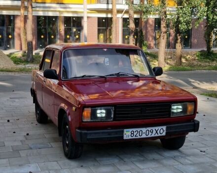 Красный ВАЗ 2105, объемом двигателя 1.5 л и пробегом 67 тыс. км за 642 $, фото 1 на Automoto.ua