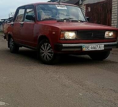 Красный ВАЗ 2105, объемом двигателя 1.3 л и пробегом 104 тыс. км за 999 $, фото 2 на Automoto.ua