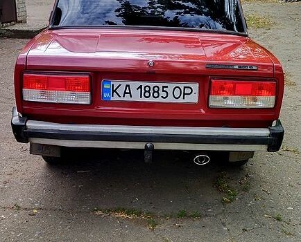 Красный ВАЗ 2105, объемом двигателя 1.3 л и пробегом 337 тыс. км за 1000 $, фото 2 на Automoto.ua