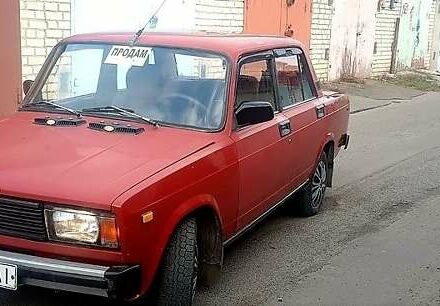 Красный ВАЗ 2105, объемом двигателя 1.3 л и пробегом 104 тыс. км за 999 $, фото 7 на Automoto.ua