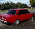 Красный ВАЗ 2105, объемом двигателя 1.5 л и пробегом 80 тыс. км за 1820 $, фото 1 на Automoto.ua