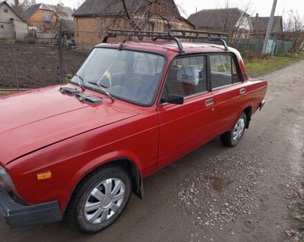 Красный ВАЗ 2105, объемом двигателя 2 л и пробегом 200 тыс. км за 709 $, фото 3 на Automoto.ua