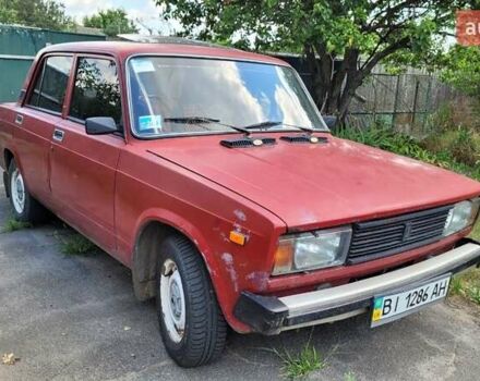 Красный ВАЗ 2105, объемом двигателя 1.3 л и пробегом 132 тыс. км за 900 $, фото 1 на Automoto.ua