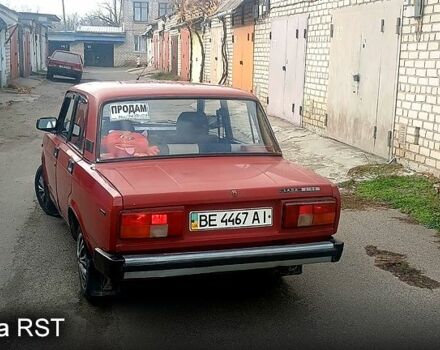 Красный ВАЗ 2105, объемом двигателя 1.3 л и пробегом 104 тыс. км за 999 $, фото 6 на Automoto.ua