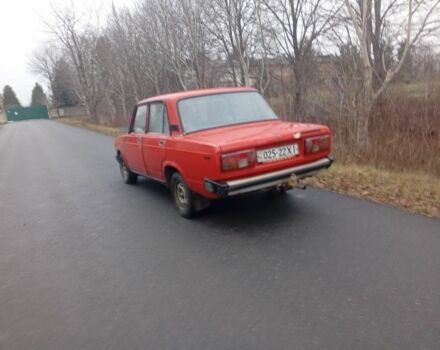 Красный ВАЗ 2105, объемом двигателя 1.3 л и пробегом 65 тыс. км за 450 $, фото 2 на Automoto.ua