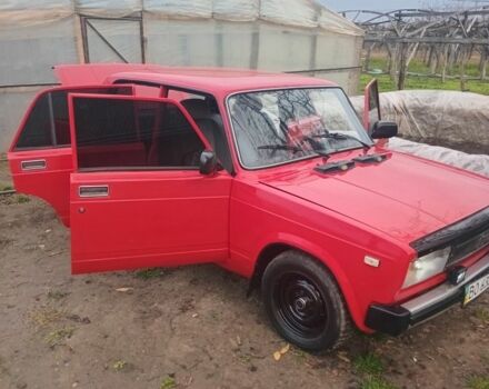 Красный ВАЗ 2105, объемом двигателя 1.5 л и пробегом 50 тыс. км за 1200 $, фото 9 на Automoto.ua