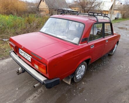 Красный ВАЗ 2105, объемом двигателя 2 л и пробегом 200 тыс. км за 709 $, фото 6 на Automoto.ua