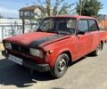 Красный ВАЗ 2105, объемом двигателя 1.5 л и пробегом 100 тыс. км за 350 $, фото 1 на Automoto.ua