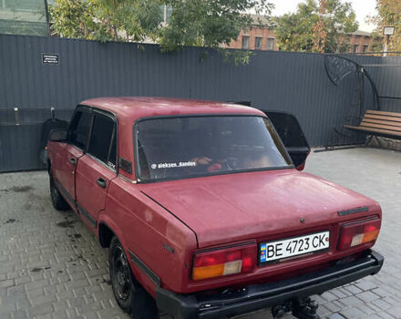 Червоний ВАЗ 2105, об'ємом двигуна 1.45 л та пробігом 94 тис. км за 850 $, фото 2 на Automoto.ua