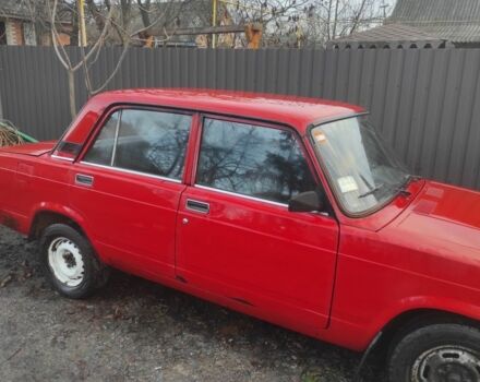 Красный ВАЗ 2105, объемом двигателя 1 л и пробегом 313 тыс. км за 475 $, фото 4 на Automoto.ua