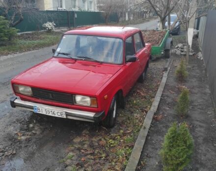Красный ВАЗ 2105, объемом двигателя 1 л и пробегом 313 тыс. км за 475 $, фото 8 на Automoto.ua