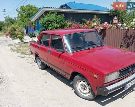 Красный ВАЗ 2105, объемом двигателя 1.45 л и пробегом 63 тыс. км за 650 $, фото 6 на Automoto.ua