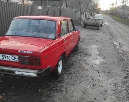 Красный ВАЗ 2105, объемом двигателя 1 л и пробегом 313 тыс. км за 475 $, фото 3 на Automoto.ua