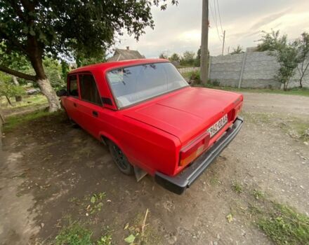 Красный ВАЗ 2105, объемом двигателя 1.5 л и пробегом 40 тыс. км за 1000 $, фото 1 на Automoto.ua