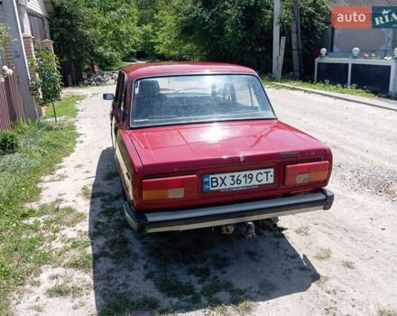 Красный ВАЗ 2105, объемом двигателя 1.45 л и пробегом 63 тыс. км за 650 $, фото 4 на Automoto.ua