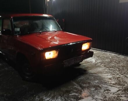 Красный ВАЗ 2105, объемом двигателя 1.5 л и пробегом 100 тыс. км за 498 $, фото 1 на Automoto.ua