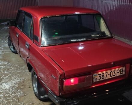 Красный ВАЗ 2105, объемом двигателя 1.5 л и пробегом 100 тыс. км за 498 $, фото 2 на Automoto.ua