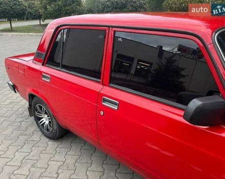 Красный ВАЗ 2105, объемом двигателя 1.2 л и пробегом 53 тыс. км за 1450 $, фото 3 на Automoto.ua