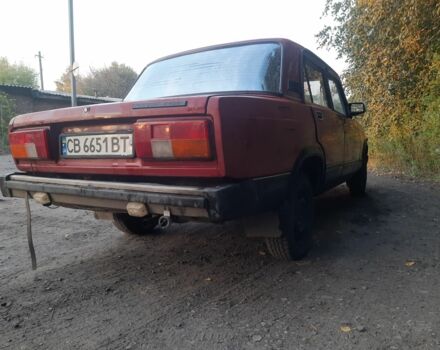 Красный ВАЗ 2105, объемом двигателя 1.2 л и пробегом 25 тыс. км за 323 $, фото 3 на Automoto.ua