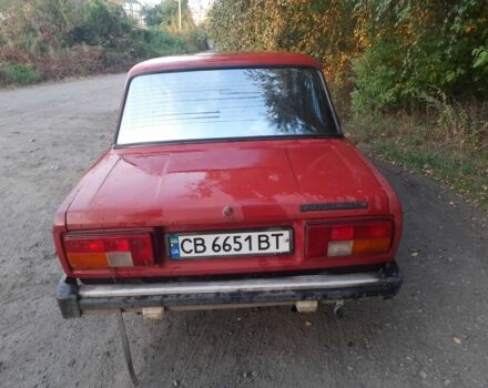 Красный ВАЗ 2105, объемом двигателя 1.2 л и пробегом 25 тыс. км за 323 $, фото 4 на Automoto.ua