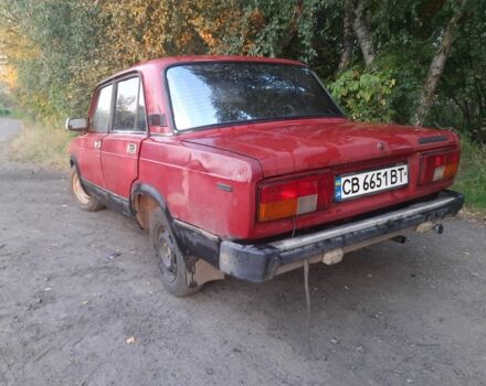 Красный ВАЗ 2105, объемом двигателя 1.2 л и пробегом 25 тыс. км за 323 $, фото 5 на Automoto.ua