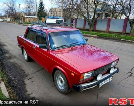 Красный ВАЗ 2105, объемом двигателя 1.5 л и пробегом 90 тыс. км за 1000 $, фото 1 на Automoto.ua