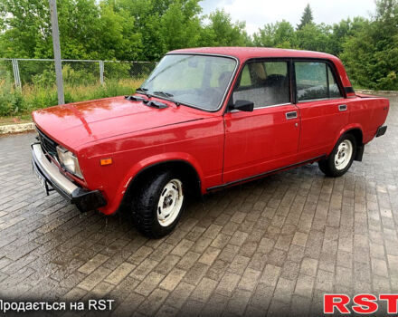 Красный ВАЗ 2105, объемом двигателя 1.5 л и пробегом 97 тыс. км за 1300 $, фото 4 на Automoto.ua