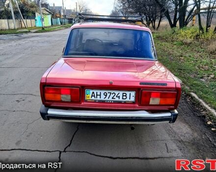 Красный ВАЗ 2105, объемом двигателя 1.5 л и пробегом 90 тыс. км за 1000 $, фото 4 на Automoto.ua