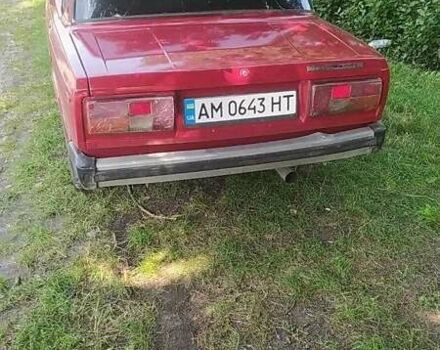 Красный ВАЗ 2105, объемом двигателя 1.5 л и пробегом 2 тыс. км за 677 $, фото 1 на Automoto.ua