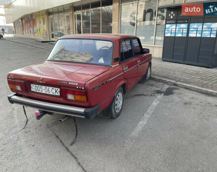 Красный ВАЗ 2105, объемом двигателя 1.6 л и пробегом 200 тыс. км за 1100 $, фото 4 на Automoto.ua