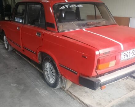 Красный ВАЗ 2105, объемом двигателя 1.5 л и пробегом 70 тыс. км за 400 $, фото 4 на Automoto.ua