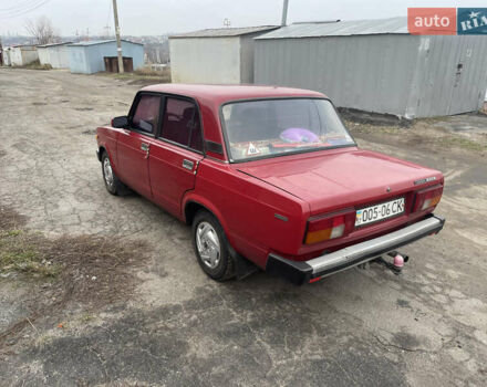 Красный ВАЗ 2105, объемом двигателя 1.6 л и пробегом 200 тыс. км за 1100 $, фото 8 на Automoto.ua