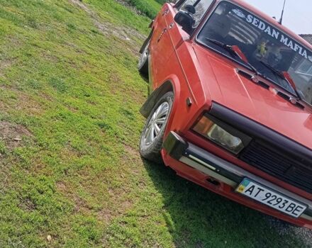 Красный ВАЗ 2105, объемом двигателя 1.5 л и пробегом 17 тыс. км за 858 $, фото 2 на Automoto.ua