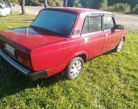 Красный ВАЗ 2105, объемом двигателя 1.3 л и пробегом 5 тыс. км за 900 $, фото 1 на Automoto.ua