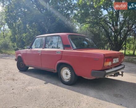 Красный ВАЗ 2105, объемом двигателя 1.5 л и пробегом 65 тыс. км за 700 $, фото 1 на Automoto.ua