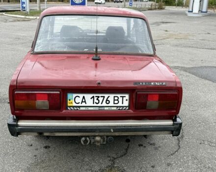Красный ВАЗ 2105, объемом двигателя 1.3 л и пробегом 100 тыс. км за 600 $, фото 4 на Automoto.ua