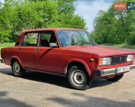 Красный ВАЗ 2105, объемом двигателя 1.5 л и пробегом 65 тыс. км за 700 $, фото 4 на Automoto.ua