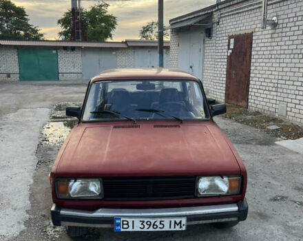 Красный ВАЗ 2105, объемом двигателя 1.45 л и пробегом 64 тыс. км за 1000 $, фото 3 на Automoto.ua